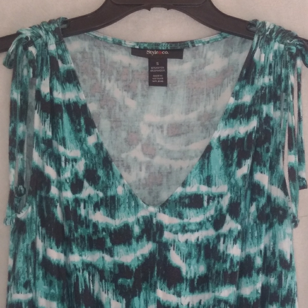 Style & Co Dress l Tie-Dye Dress l Summer Dress